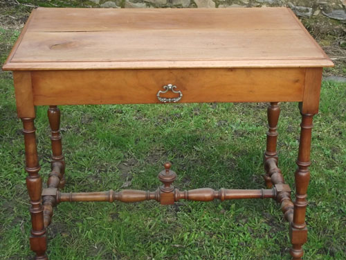 old french side table - fruitwood
